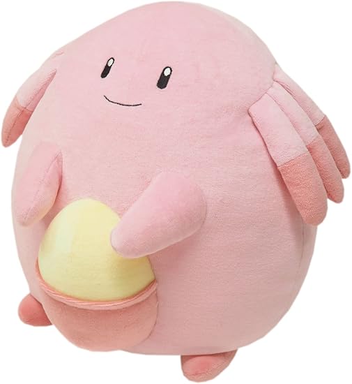 Amazon Com Sanei Pokemon All Star Series Cojin De Pz15 Chansey 12 Juguetes Y Juegos