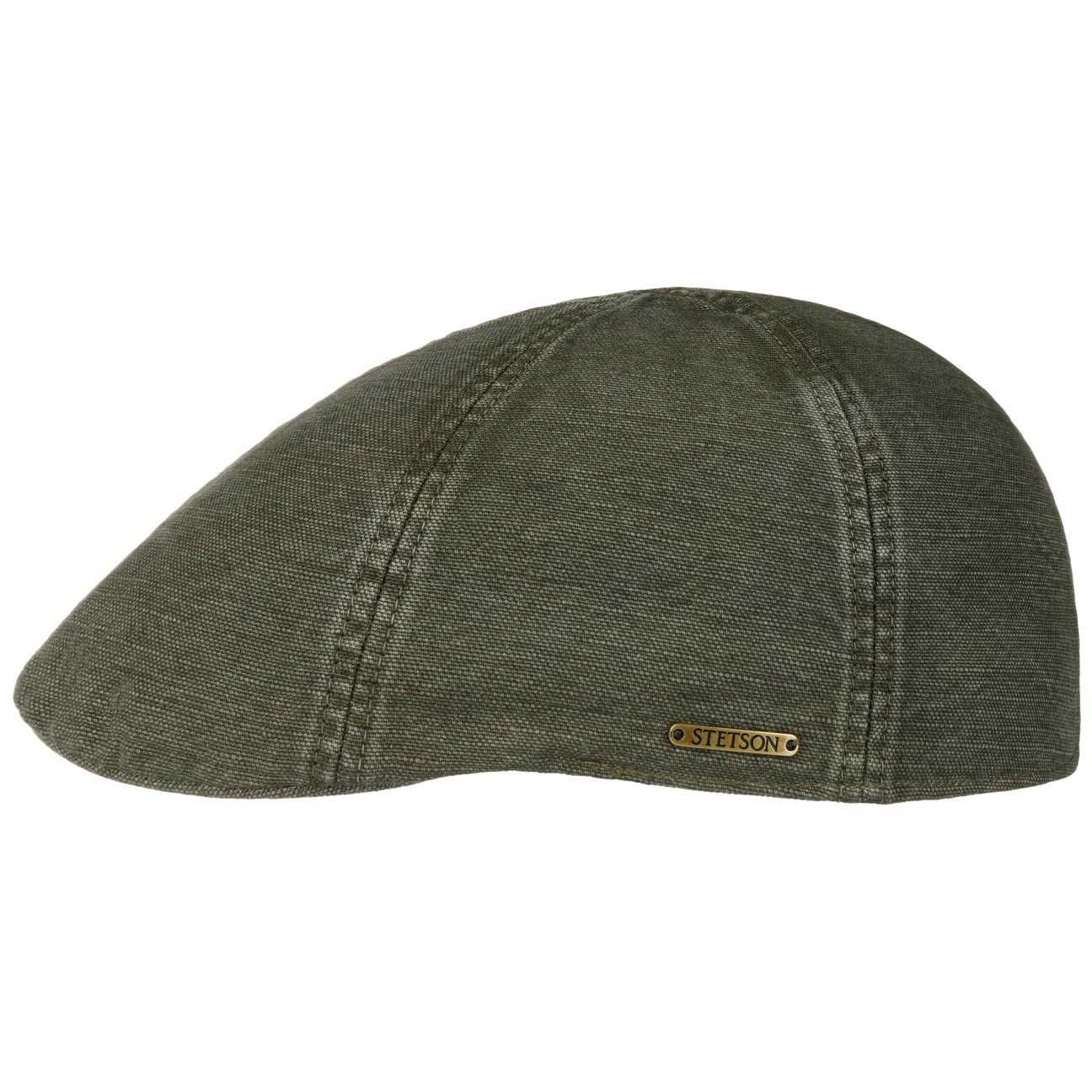 Stetson Gorra Texas Castleford Hombre - de algodón Gorro Ivy Lino con Visera, Visera Primavera/Verano