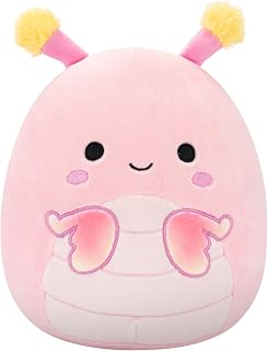 Squishmallows Original 8in Guinevere The Pink Orchid Mantis – Official Jazwares Plush (Little)
