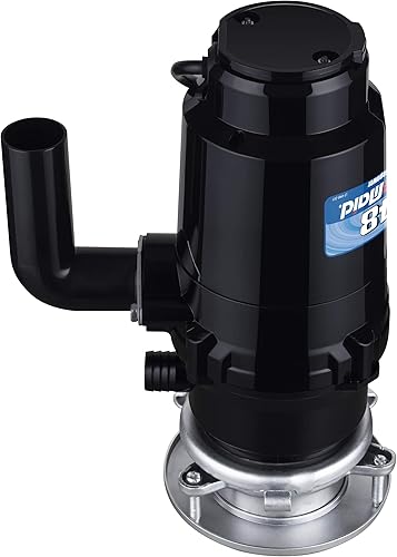 Miniatura 6 de Waste Maid 10-US-WM-048-3B - Sistema de molienda de residuos de alimentos de acero inoxidable antiatascos, constructor de 13 HP, color negro