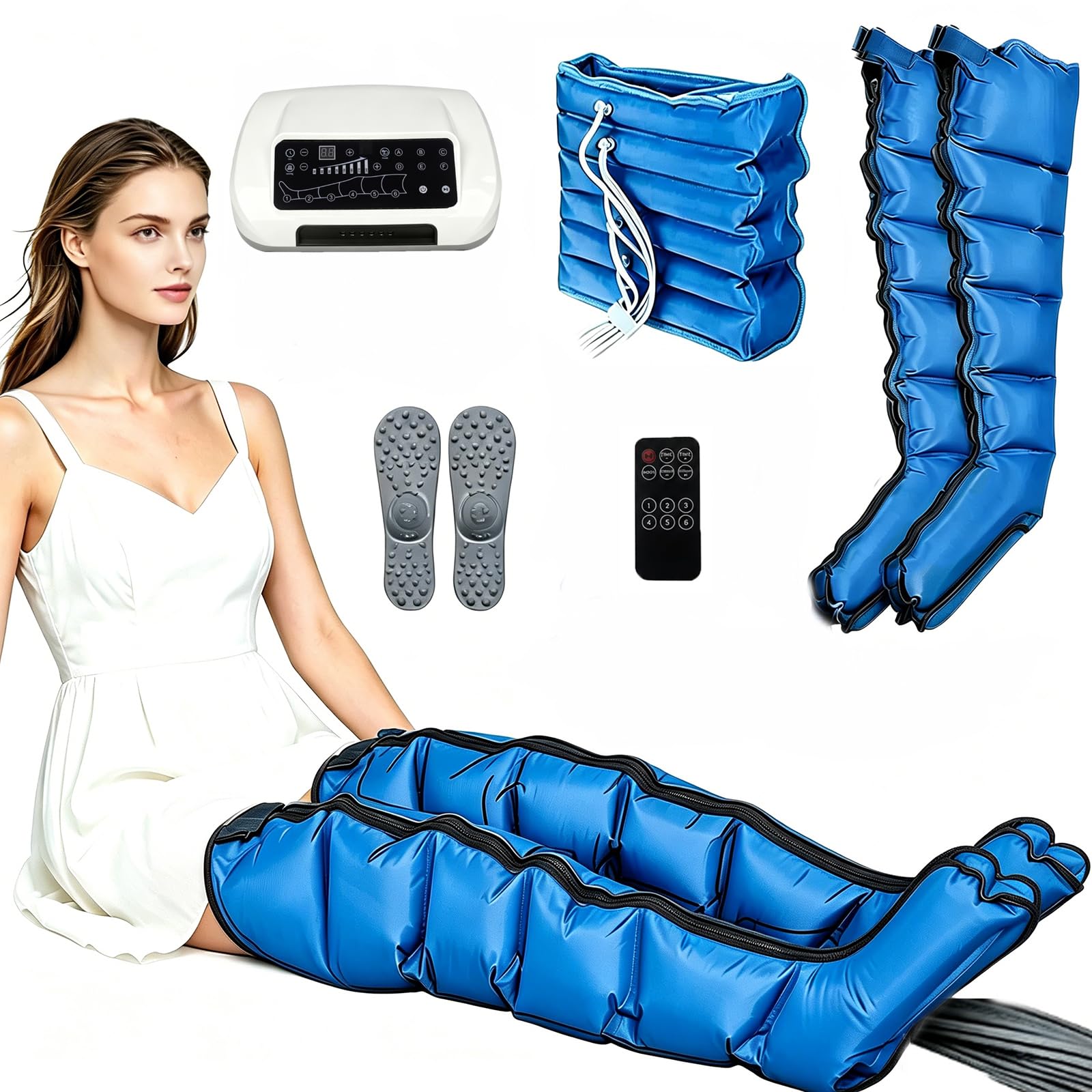 Lymphdrainage Kompressionsgerät für Beine Zuhause Komfort