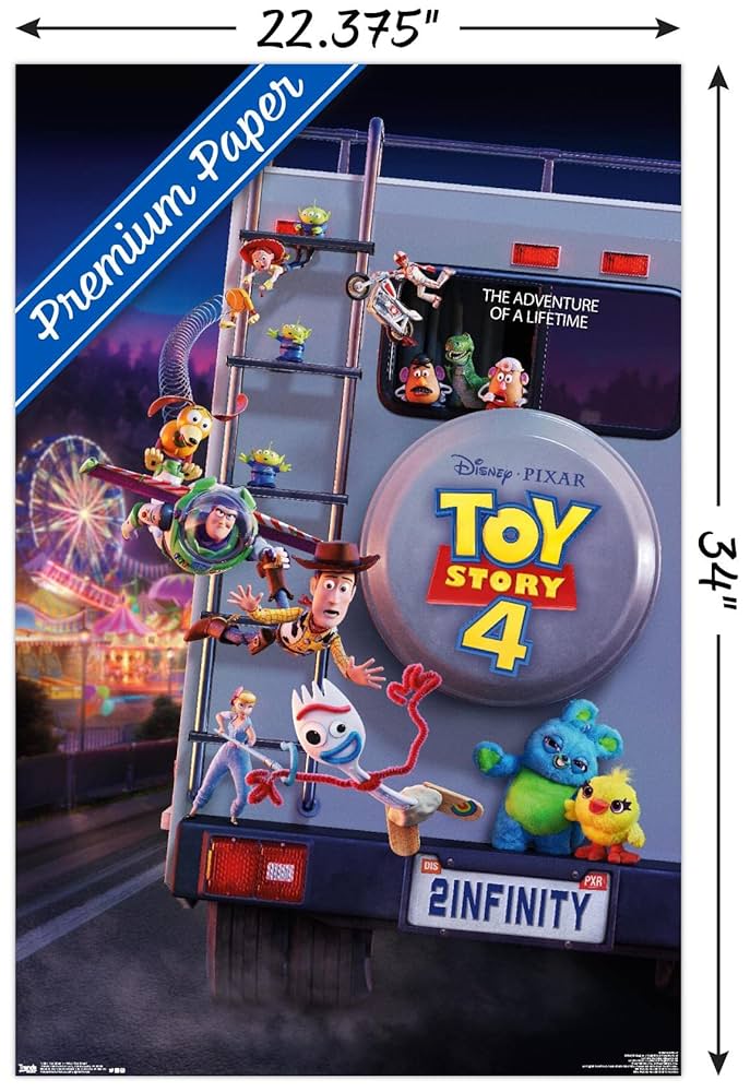 Amazon.com: Trends International Disney Pixar Toy Story 4