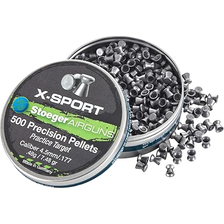 Stoeger X-Series Pellets: 177 Pellet Pack for Precision Performance