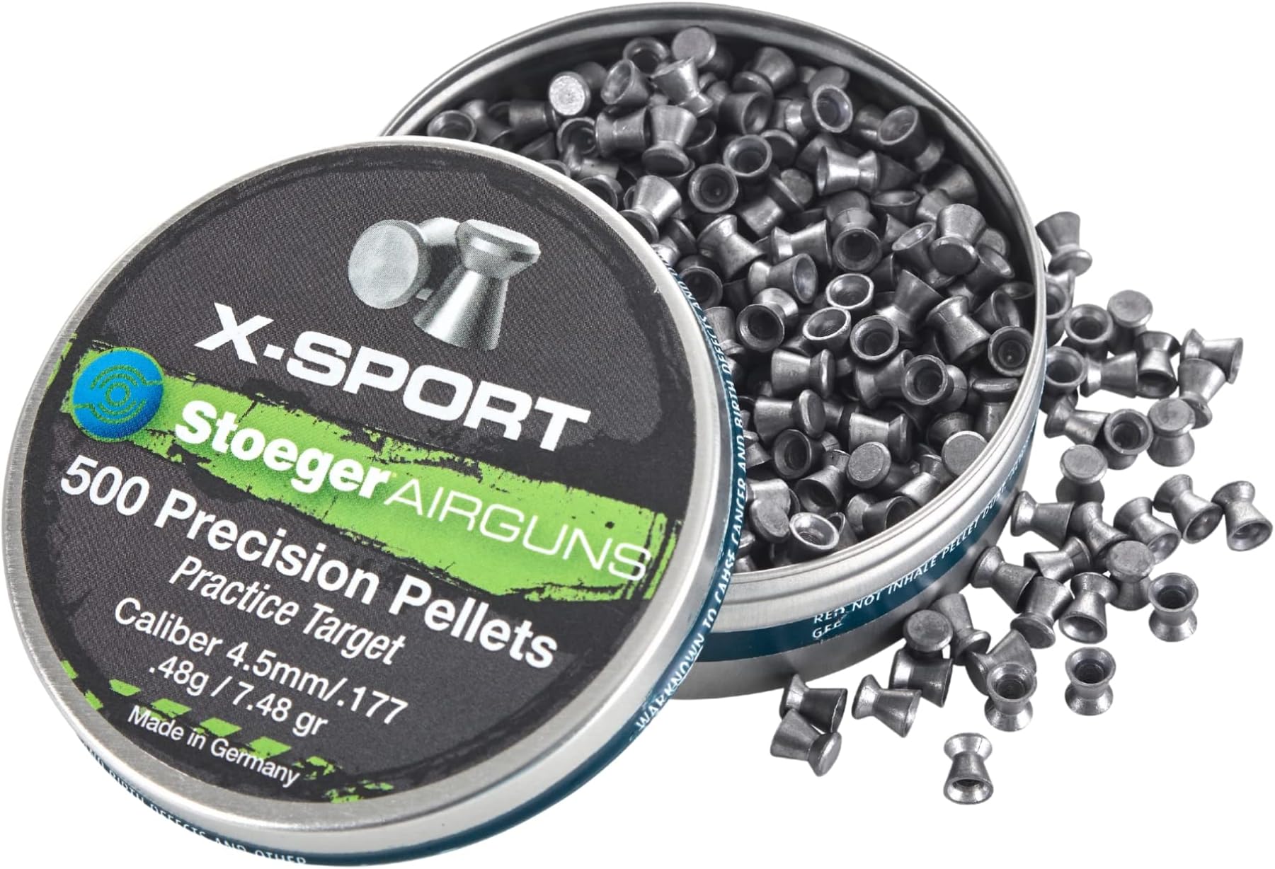Stoeger Diabolo X-Sport Flat Calibre 4.5 mm Pack of 500