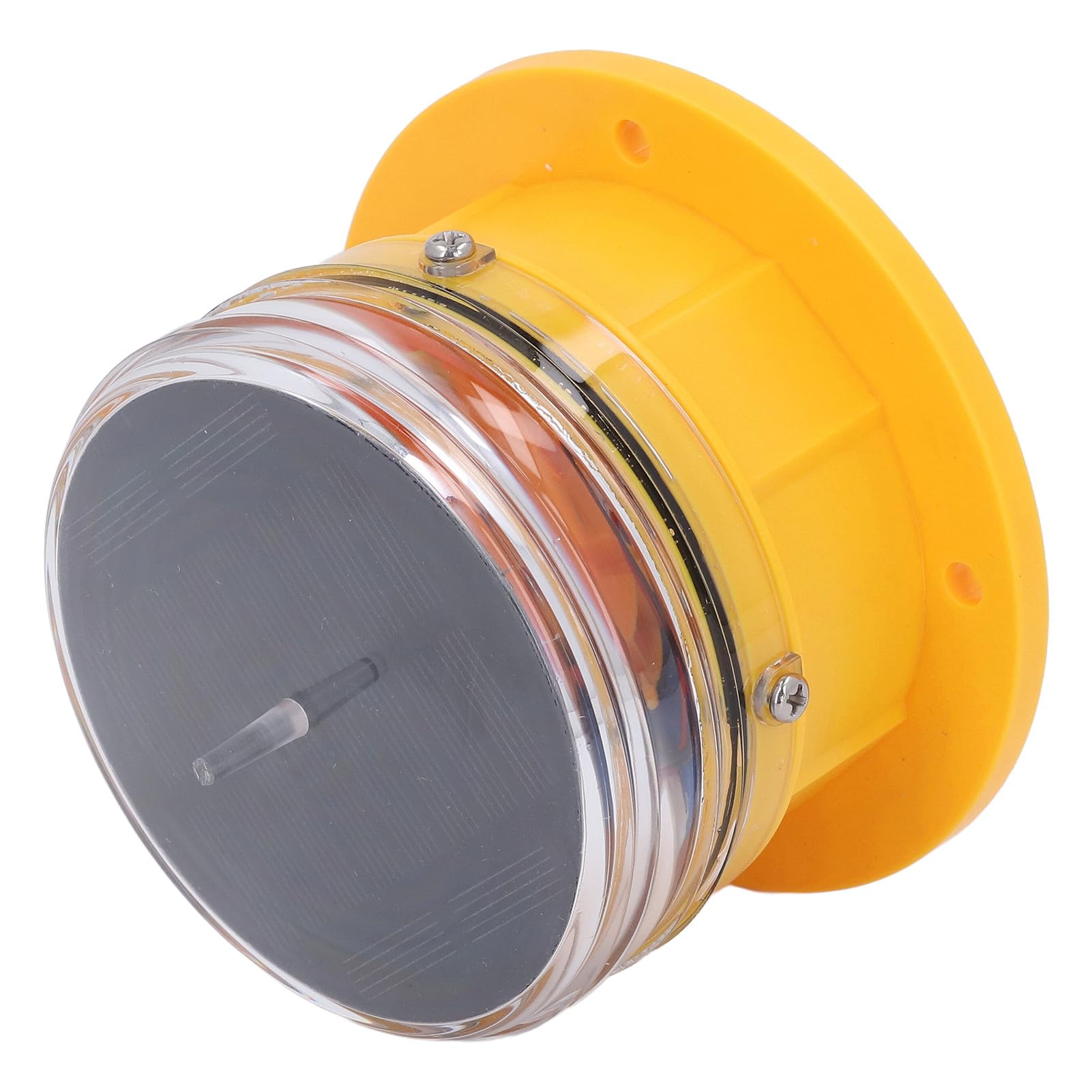 Alomejor Solar Navigation Light, IP67 Waterproof 360° Visibility | Pannello solare ad alta conversione, portata visibile 2,5 nm, materiale PC resistente ai raggi UV, basso consumo
