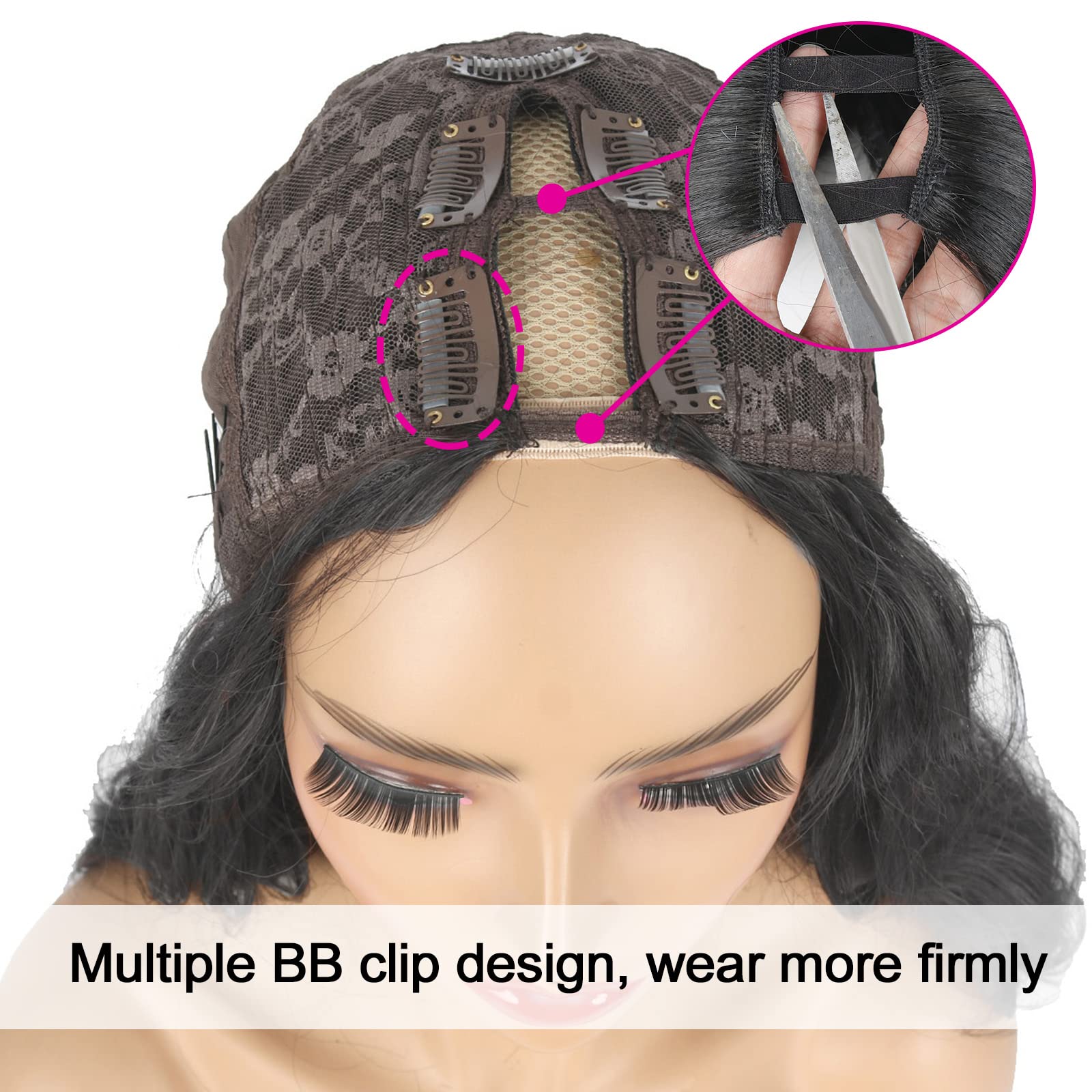 ✨24” MEDIUM BROWN 1 PEICE FULL HEAD UPART …*NEW* DSC05777-b.jpg?v=1698692303&  main image 3