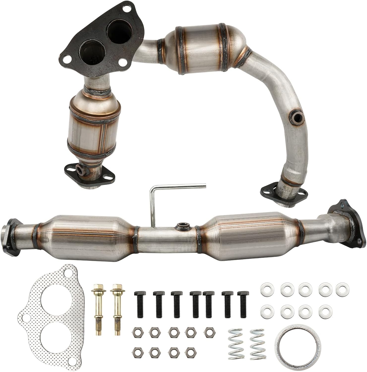 KAC 53500 Catalytic Converter Replacement for Explorer Sport 2002-2003 4.0L, Explorer Sport Trac 2001-2005 4.0L,Stainless Steel Catalytic Converter(EPA Compliant)