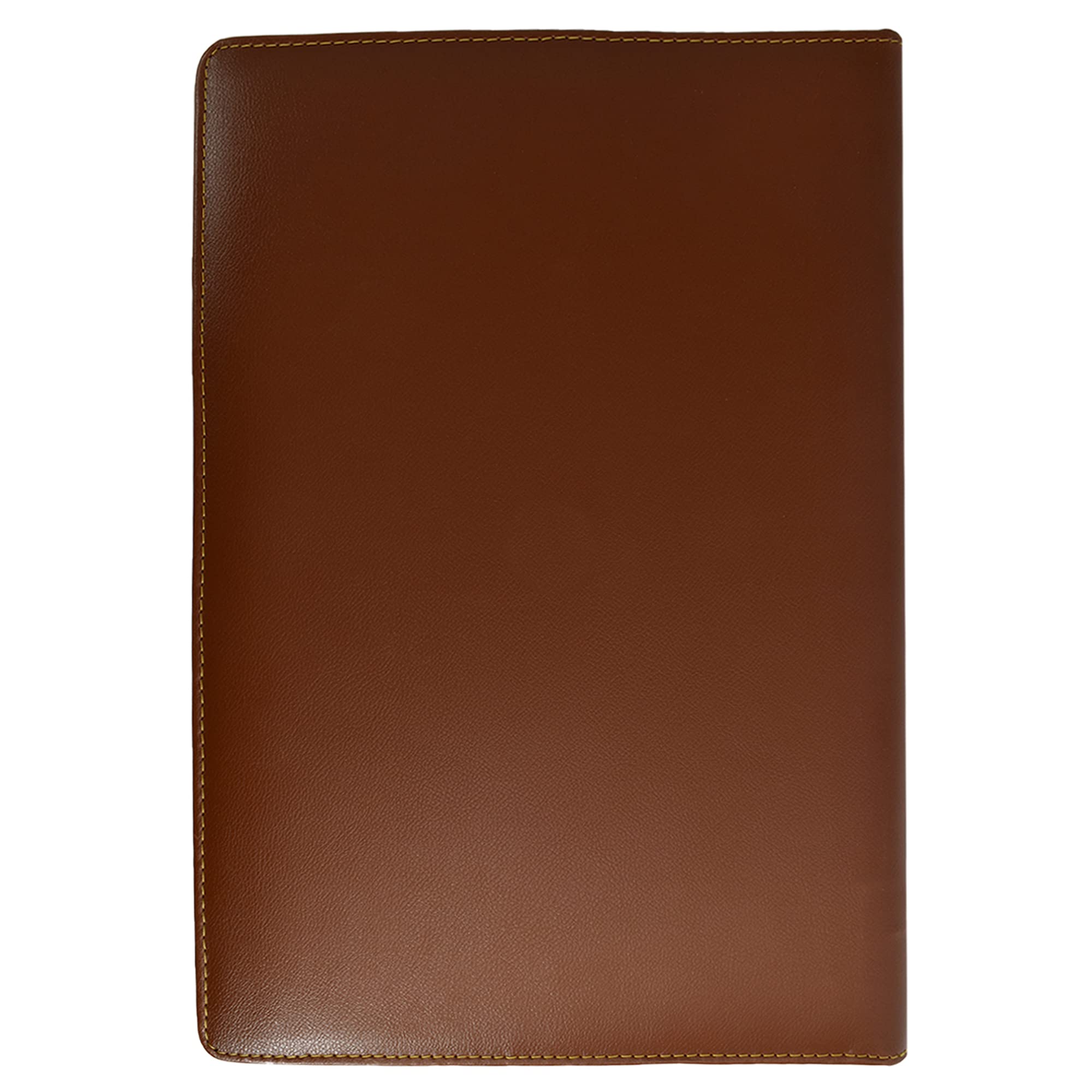 Buzz cool Carpeta profesional de piel sintética para certificados y documentos con 20 hojas (marrón)