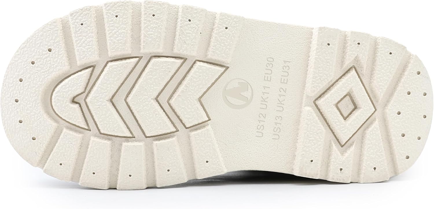 HOMEHOT Boys Fashion Boots High Top Sneakers Faux Leather (toddller/littile kids) - Image 5