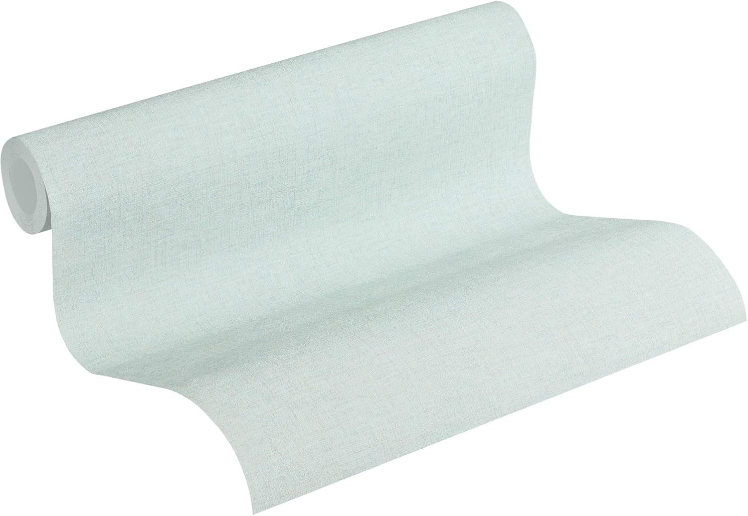 Plain Wallpaper Uni New Walls A.S. Création Non-Woven Wallpaper 10.05 m x 0.53 m Blue Made in Germany 374302 37430-2