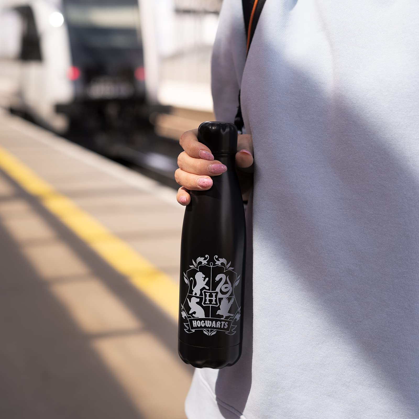 Wizarding World Harry Potter Thermos Flask Water Bottle for Hot & Cold Drinks Stainless Steel BPA-Free Insulated Kids & Adults School Fitness Outdoor 500 ml - Image 4