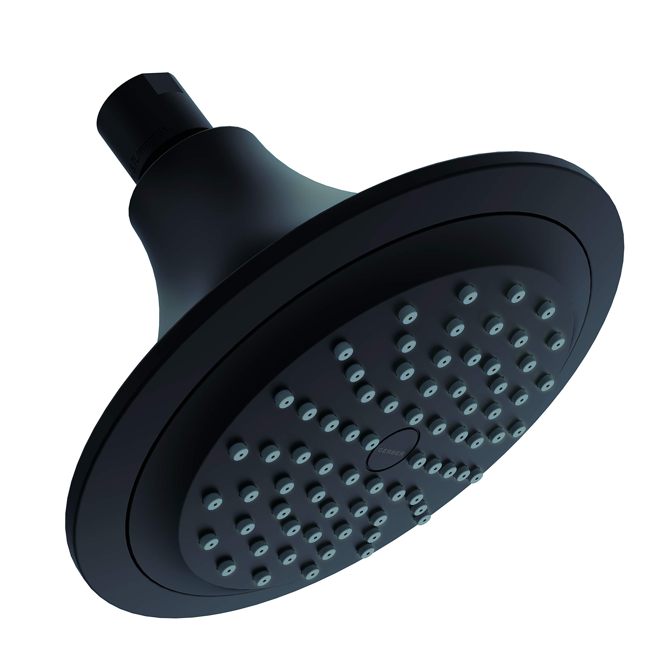 Pommeau de Douche Gerber Lemora Noir D460334BS Siphon Métal Douche Italienne