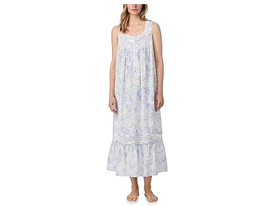 Eileen West Cotton Woven Lawn Sleeveless Eileen Ballet Nightgown Women
