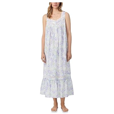 Eileen West Cotton Woven Lawn Sleeveless Eileen Ballet Nightgown Women