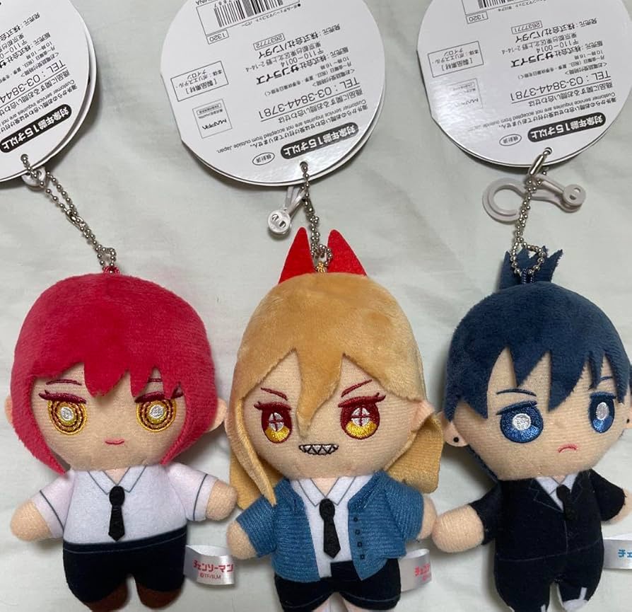 新品 3点 チェンソーマン ちびぐるみ デンジ アキ マキマ ぬいぐるみ チェンソーマン チビちびぐるみ | GOODS | アニメ『チェンソー