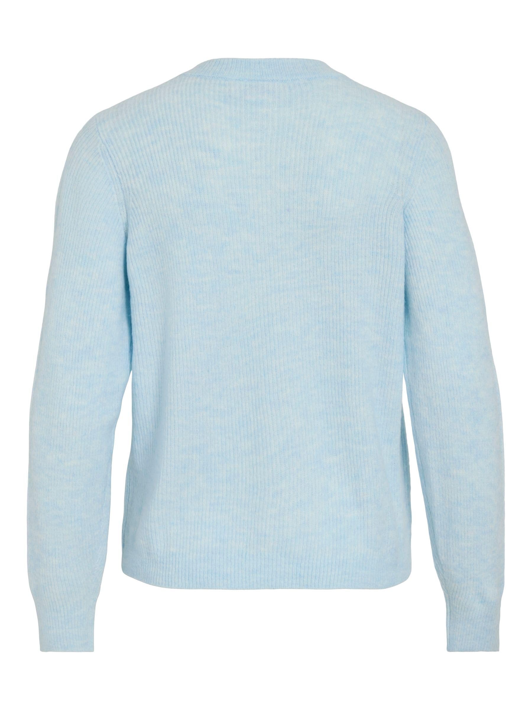Vila Vivioli O-Neck Rib Knit Cardigan- Vivioli O-Neck Rib Knit Cardigan-Noos Mujer (Pack de 1)