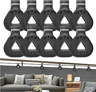 Heavy Duty Shade Clips, 1.57x1.57in Tarp Clamps,10 Pcs Greenhouse Shade Cloth Fix Clamp Awning Clamp Accessotes, Upgrade Large Tarp Clips, Tarp Clips for Camping Tarps Cloth