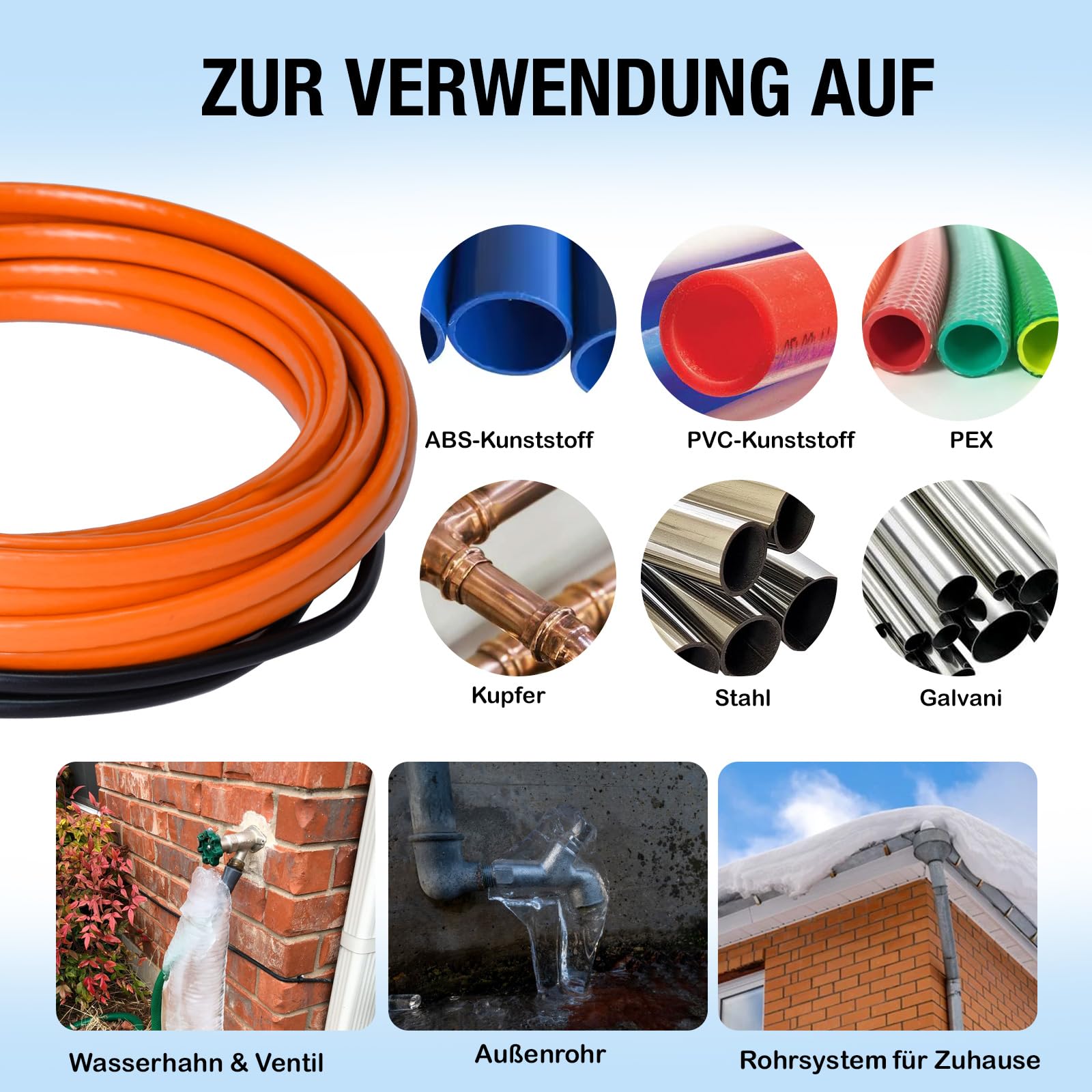 Heating Cable Frost Protection