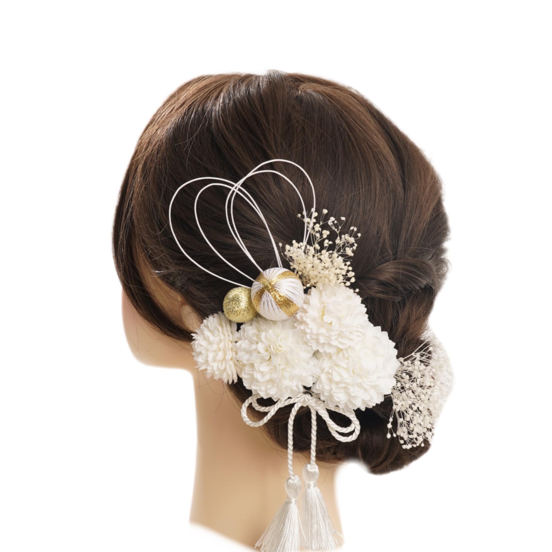Mizuhiki Preserved Flower Hair Ornament