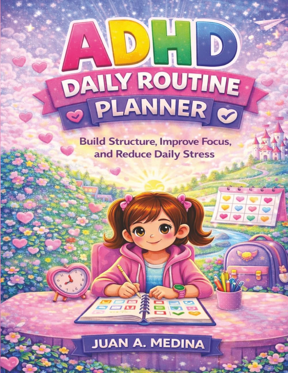 ADHD Daily Morning Routine For Kids ( Ages 6-10 ): Build Structure, Improve Focus, and Reduce Daily Stress