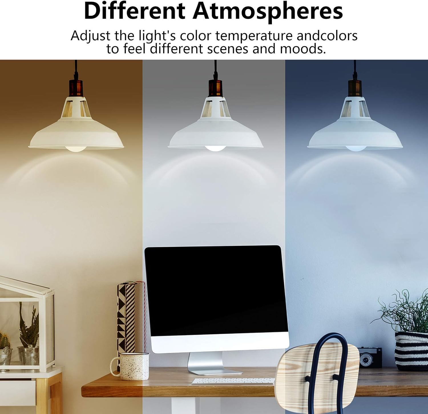 🛒 Flаѕh Sаlе Alexa Smart WiFi Light Bulb, 1300 Lumens 13W 120W Equivalent RGBW Color Changing Led Bulb, 2700K-6500K Dimmable Multicolor Bulb A19 E26, Works with Alexa Google Home, No Hub Required-2 Pack