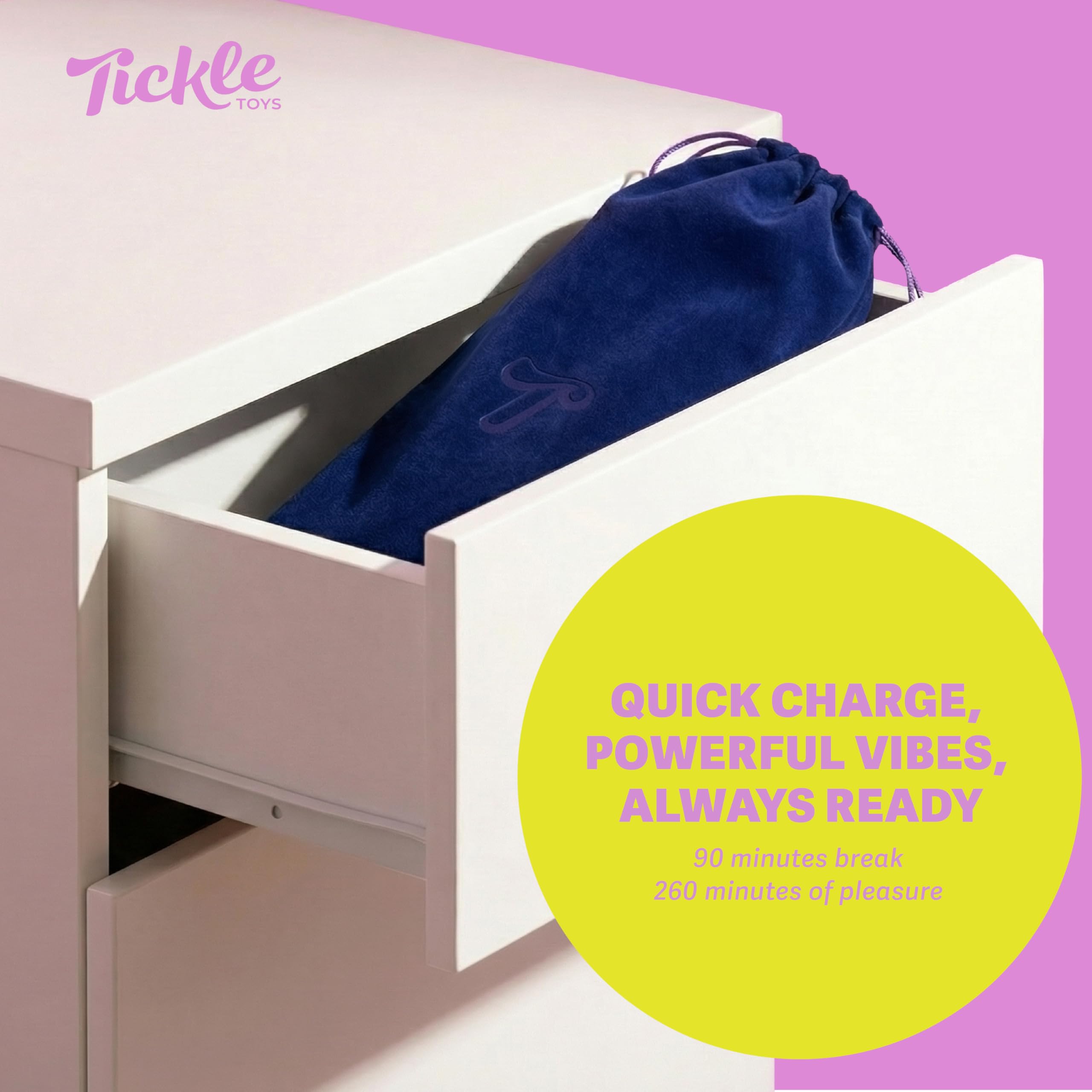 Wander Lust | Vibrador Varita 2 en 1 y Dispositivo de Masaje | 12 Modos de Vibración | Cabezal Flexible | Silicona Suave Segura Para el Cuerpo | Impermeable IPX7 | Silencioso | Púrpura