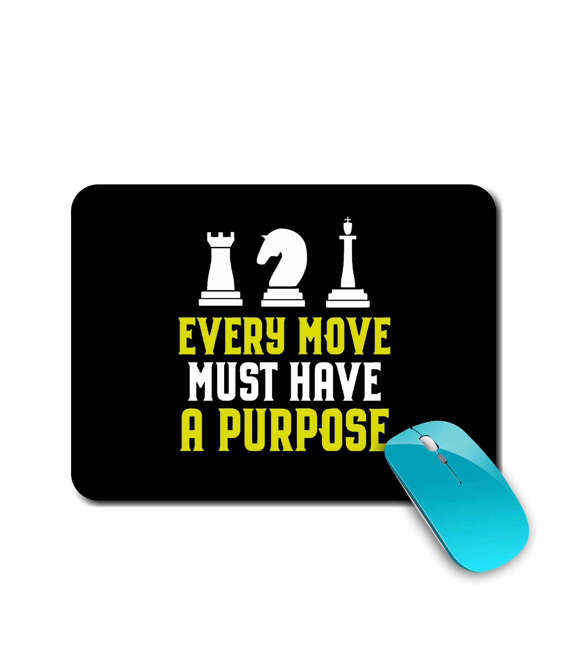 Coverkick- Chess | Sports | Game | Fitness |Creative | Printed Mouse Pad/Designer Waterproof Coating Gaming Mouse Pad for Computer/Laptop (Multi7)-image-3