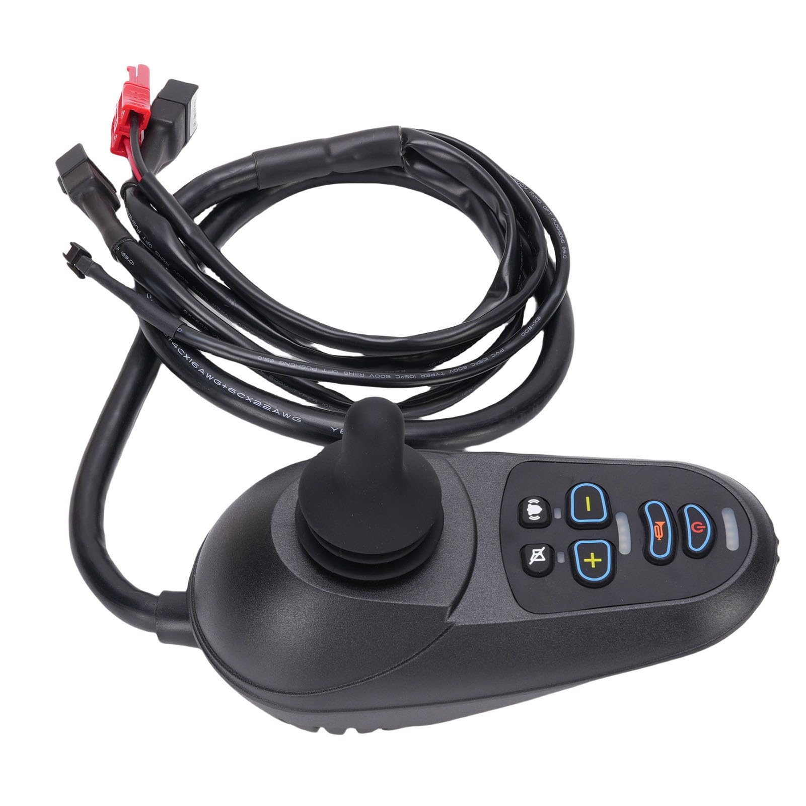 Controlador de Joystick para Sillas de Ruedas Eléctricas, Compatible con Scooters de Movilidad y Sillas Eléctricas - Mando de Control para de Ruedas y Scooters de Movilidad