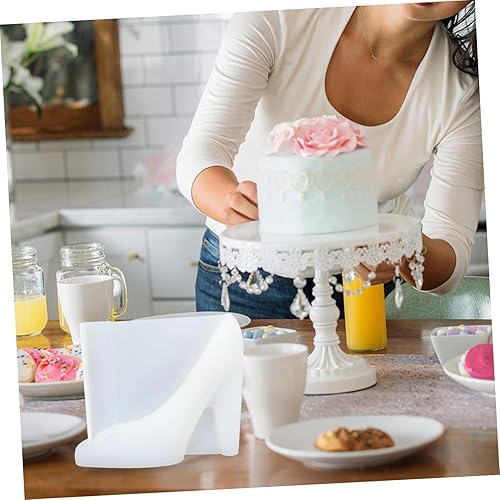 Miniatura 5 de Abaodam Moldeador de tacones altos para chocolate en forma de zapato de fondant haciendo cortadores de galletas para reposteria moldes de jabón