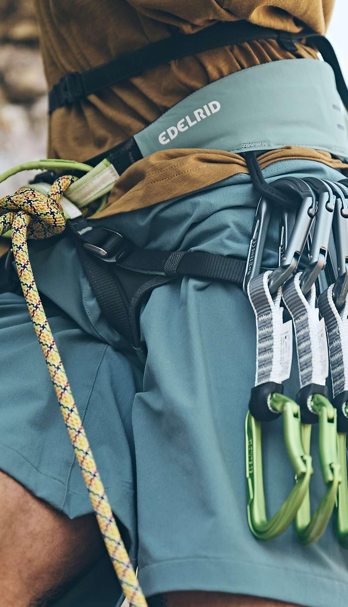 EDELRID Sendero Arnés de escalada para hombre