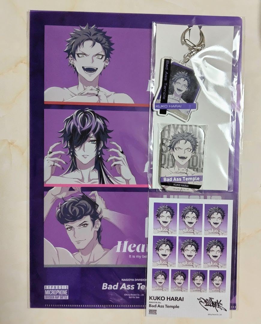 ヒプマイ ヒプノシスマイク オンラインくじ 空却 缶バッジ お守り