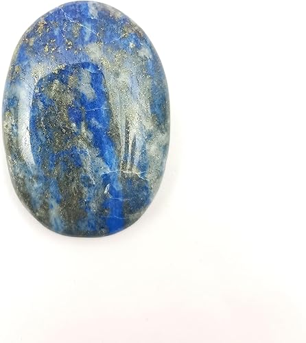 Jet Lapislázuli Worry Stone Irish Carved India - Folleto de bolsa libre de cristal hecho a mano para aliviar el estrés de 40 páginas, Jet