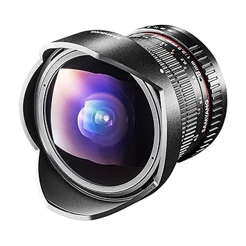 Samyang MF 8MM F3.5 HD Lens for Canon, Black