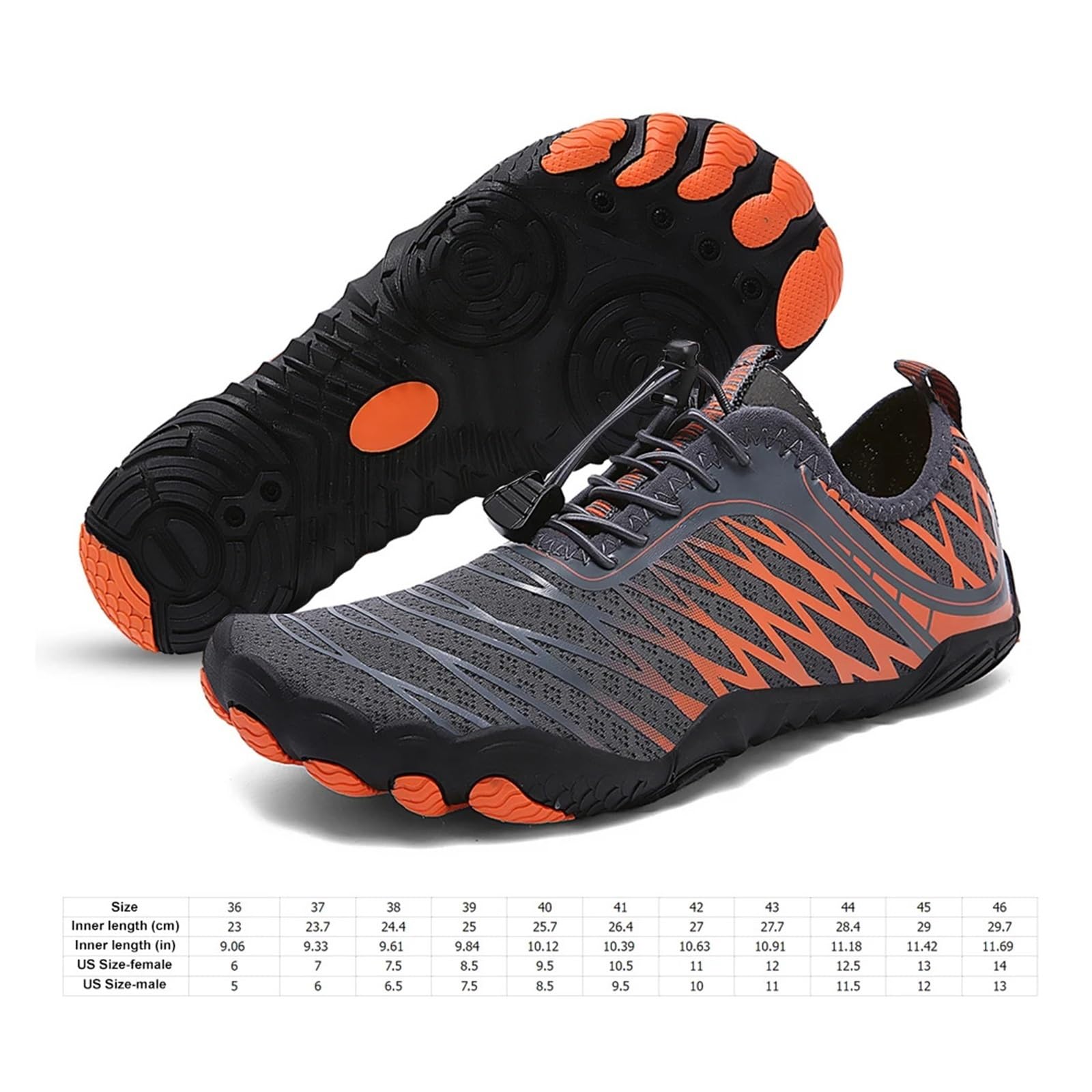 Zapatos De Agua Zapatos de agua antideslizantes, ligeros, zapatos acuáticos transpirables e informales, zapatos de natación Unisex de secado rápido for hombres y mujeres Zapatos Agua Hombre