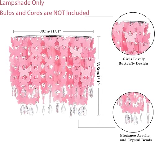 Miniatura 9 de Lámpara de araña acrílica, pantalla de cristal, lámpara de cristal para comedor, con cuentas de 9.8 in de diámetro, 2 niveles, transparente