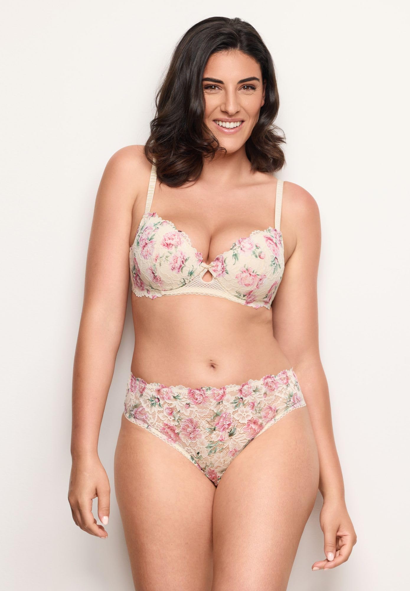 YAMAMAY - Reggiseno Balconcino, Donna