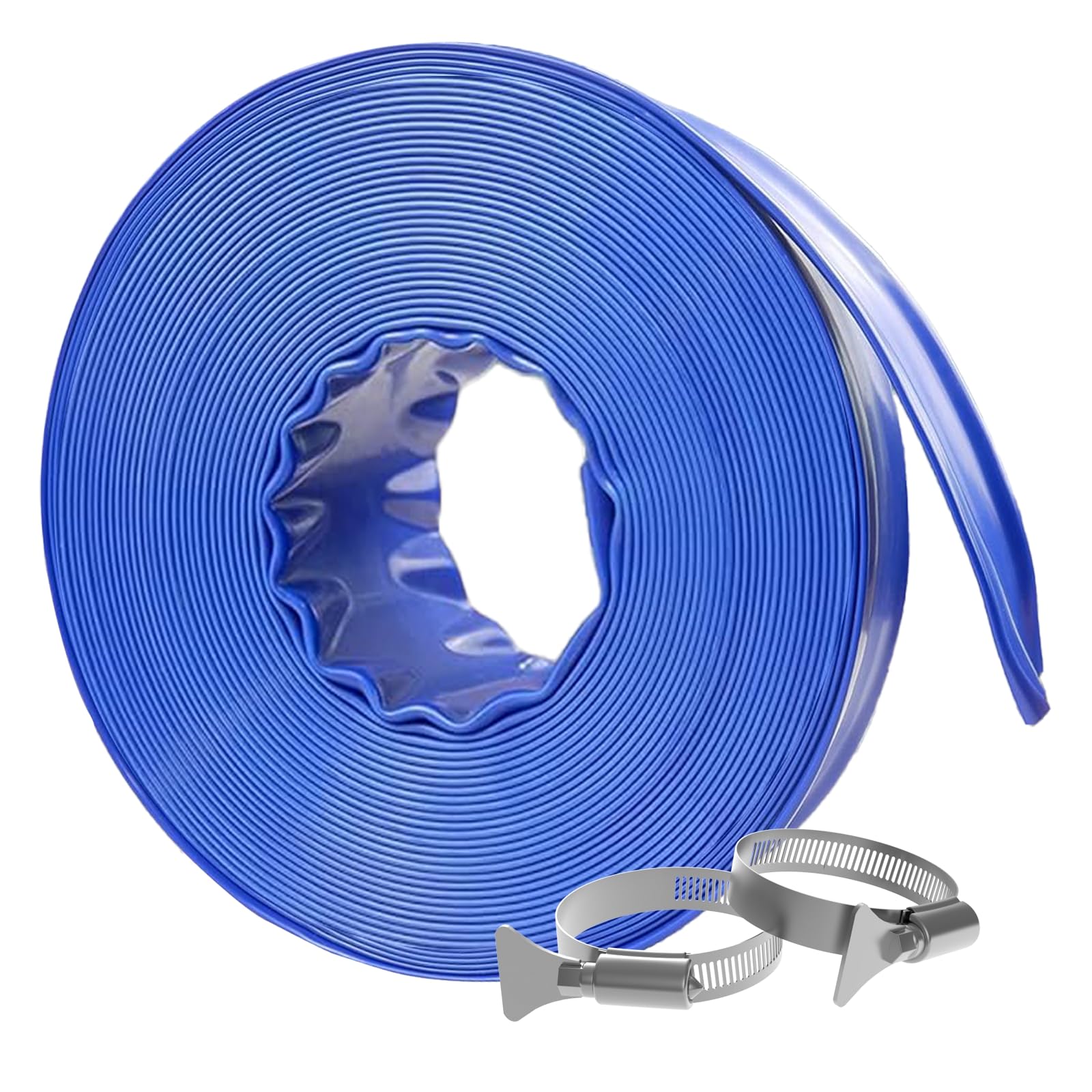 Poolvio Backwash Hose 2' x 50 ft