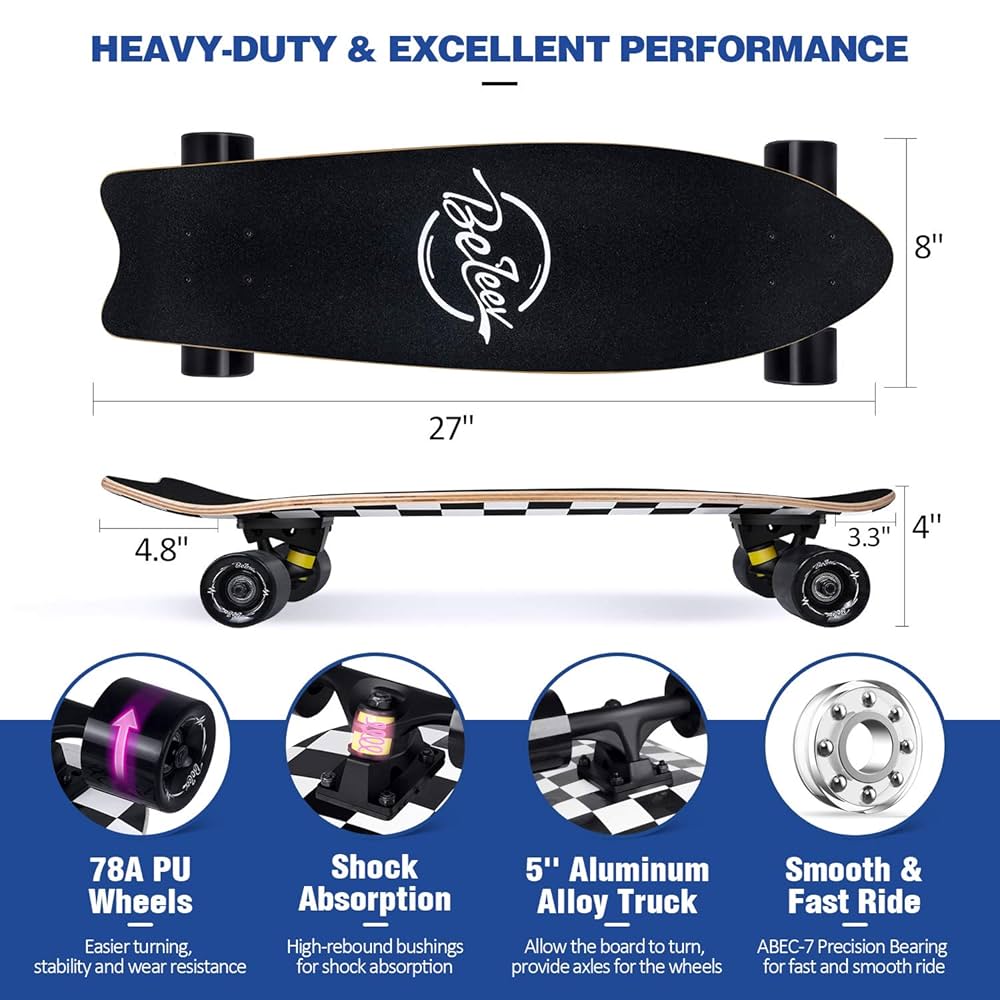 スケートボード lv_lv HEAVEN ロングスケートボード 35×10 スワミス35 SWAMIS ヘブン