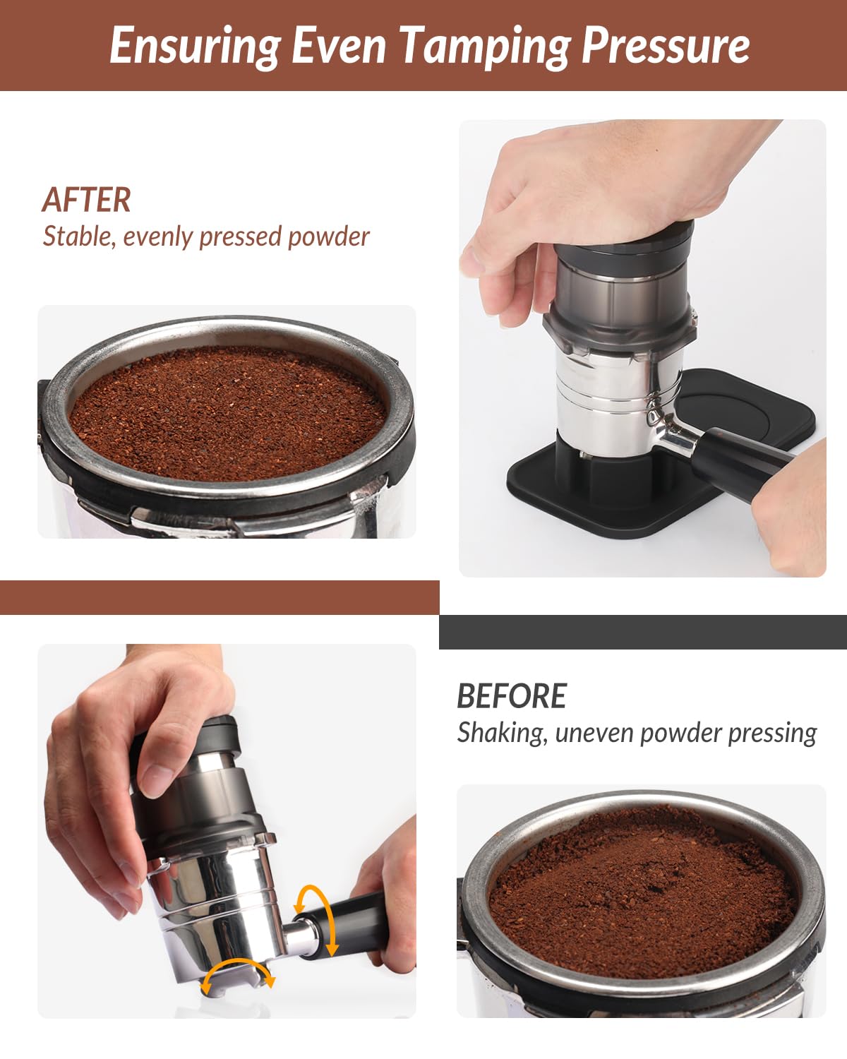 Siliconen mat voor Ninja Luxe Café ES601EU/ES701EU, met
