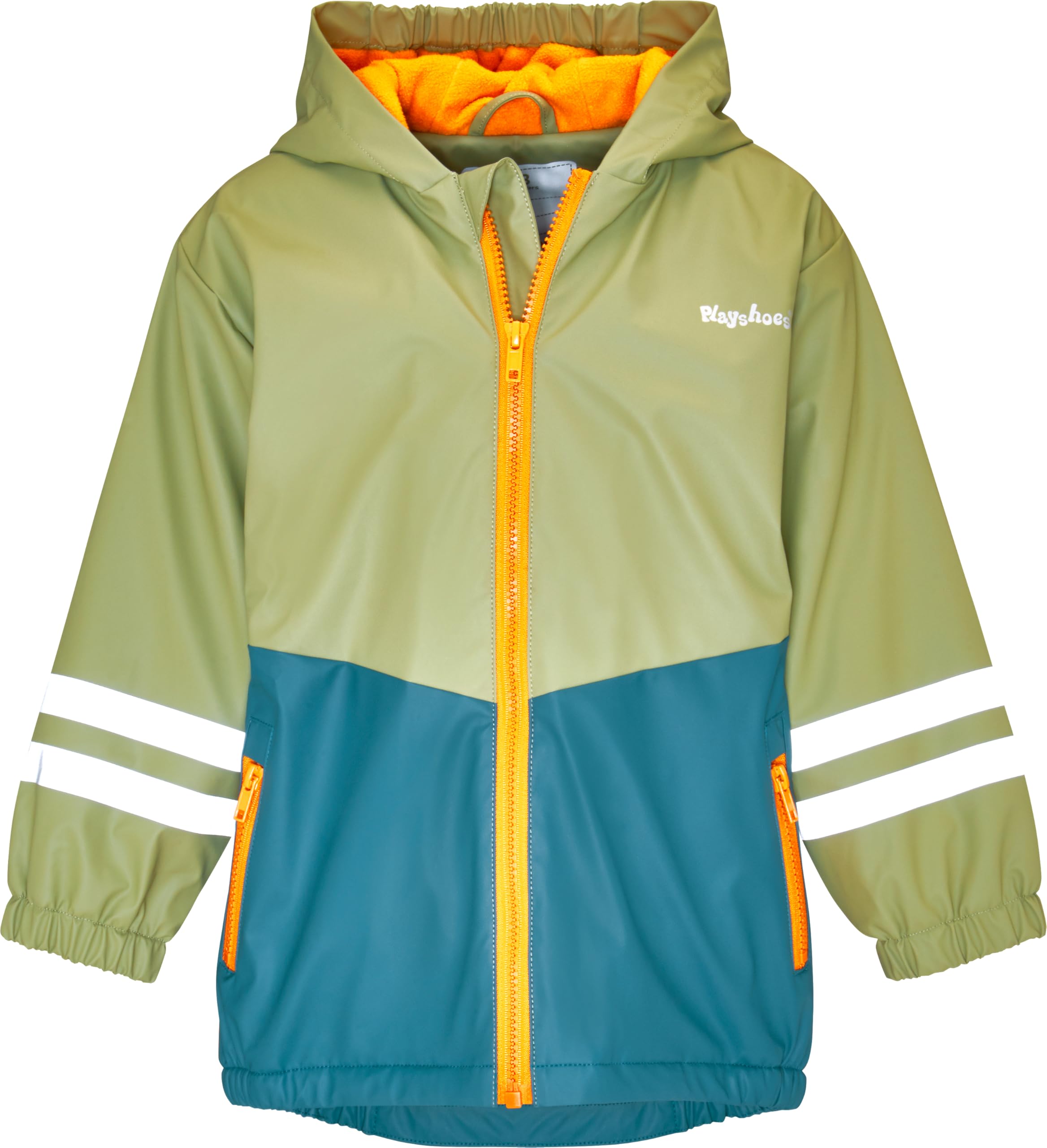 Playshoes Unisex Kinder Regenmantel Regenjacke Fleecefutter (1er Pack)