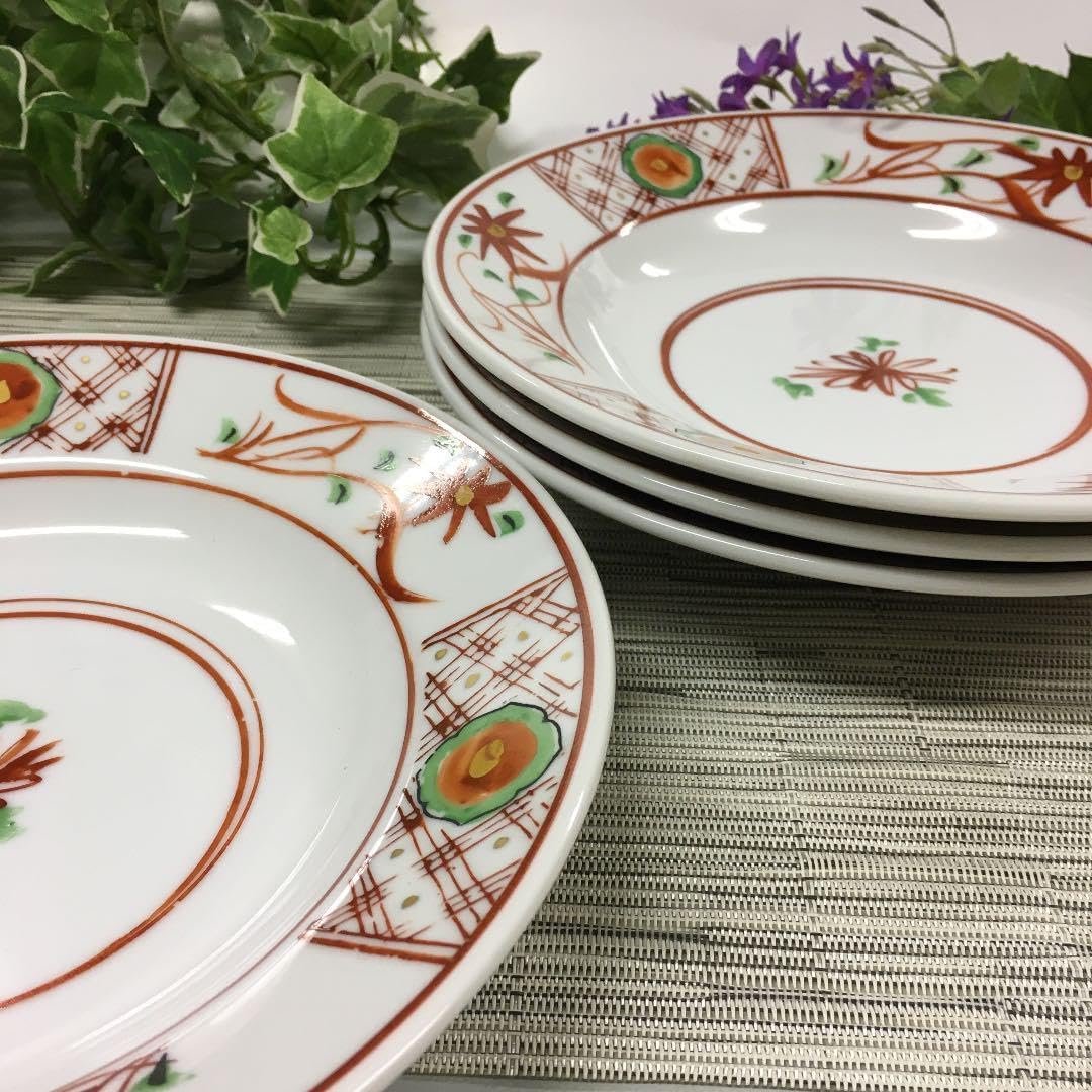 源右衛門☆中平皿5枚セット 源右衛門☆中平皿5枚セット 源右衛門☆中