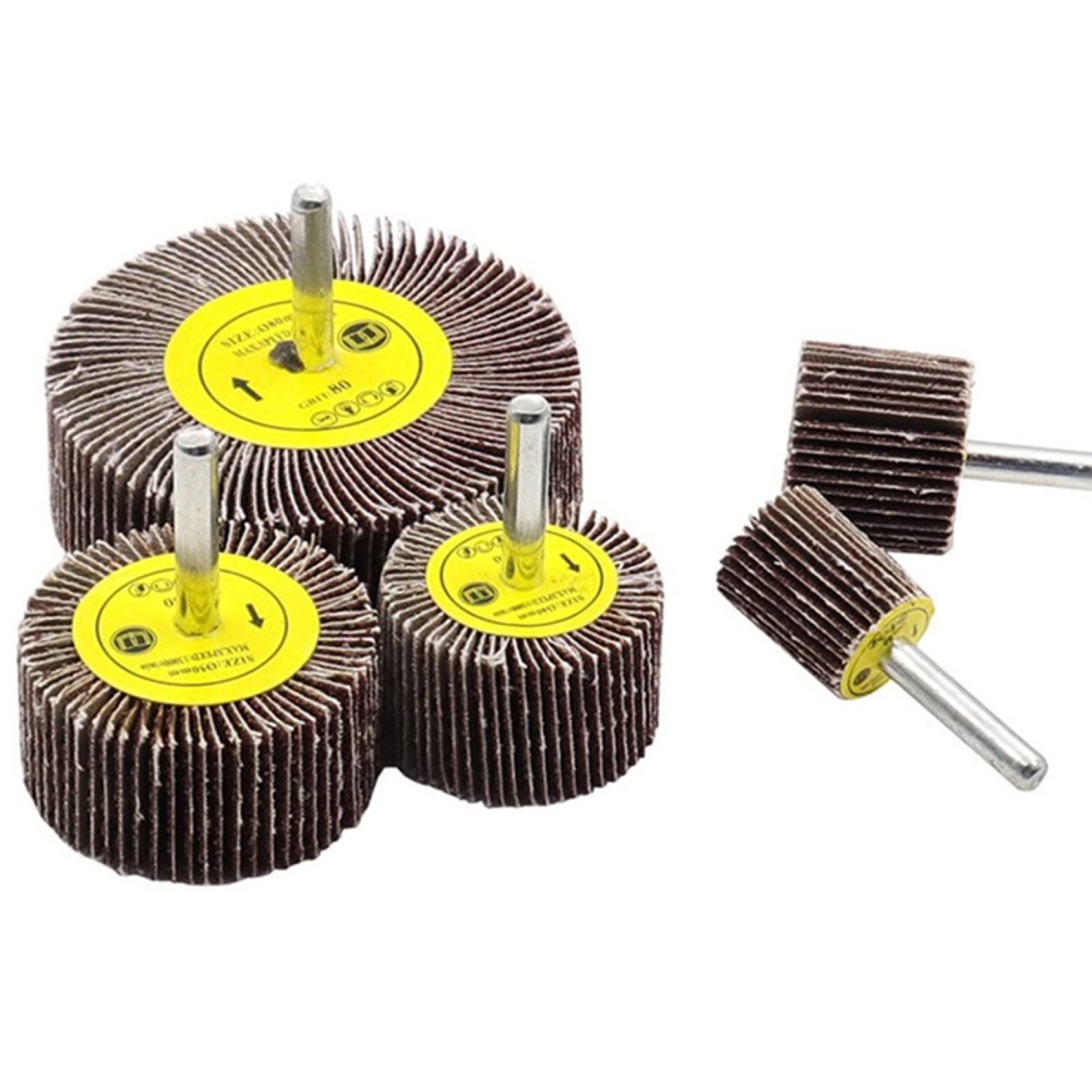 DOMELA Kit de Roue de Polissage, Roue de Polissage, Tige de 6 mm DOMELA Kit de Roue de Polissage, Roue de Polissage, Tige de 6 mm