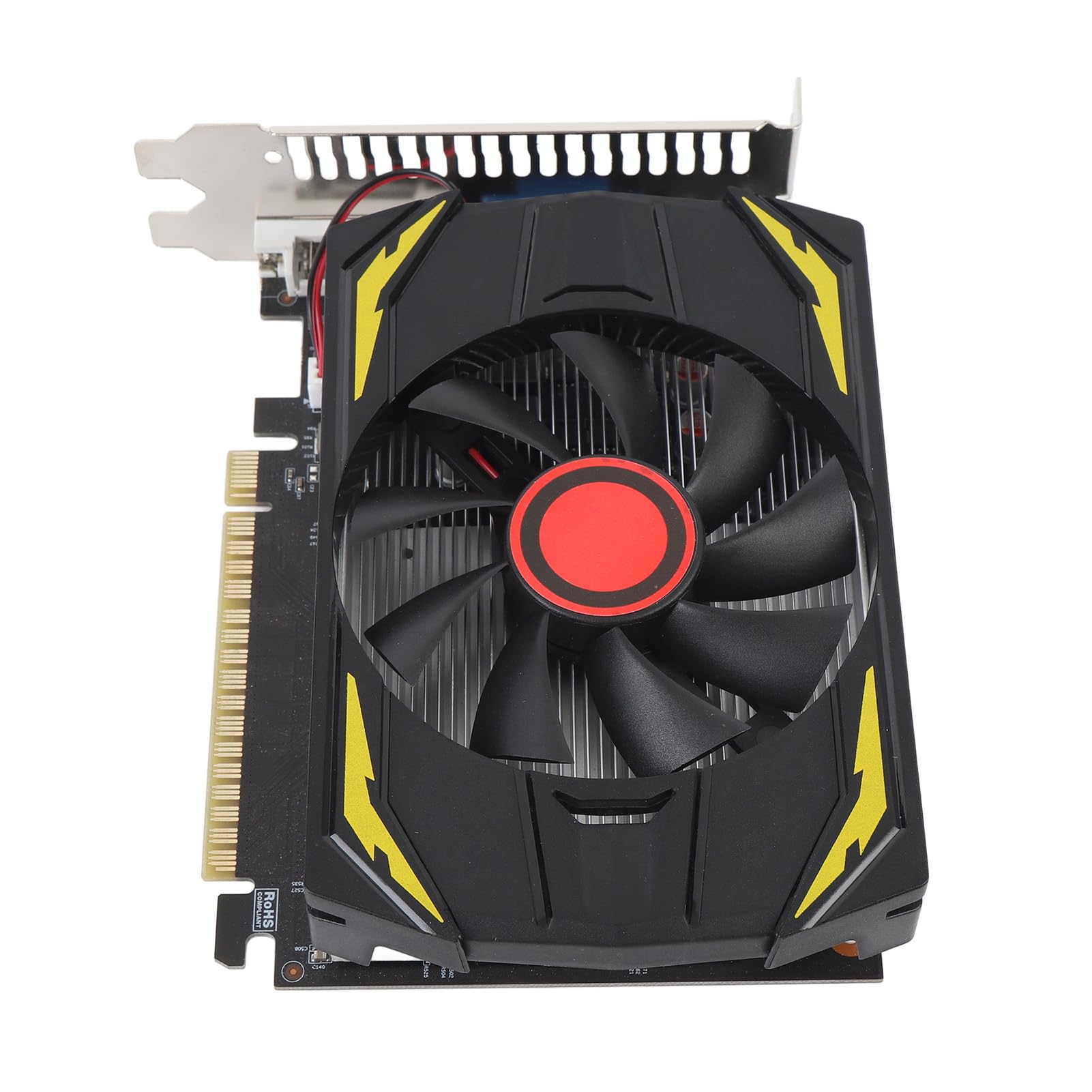 Bewinner Scheda Grafica 750Ti PC, Supporto Grafico da Gioco DDR5 4GB DDR5 BIT DVI VGA HDMI, PCI EXPRESS 2.0 16X, Scheda Video del Computer con PC