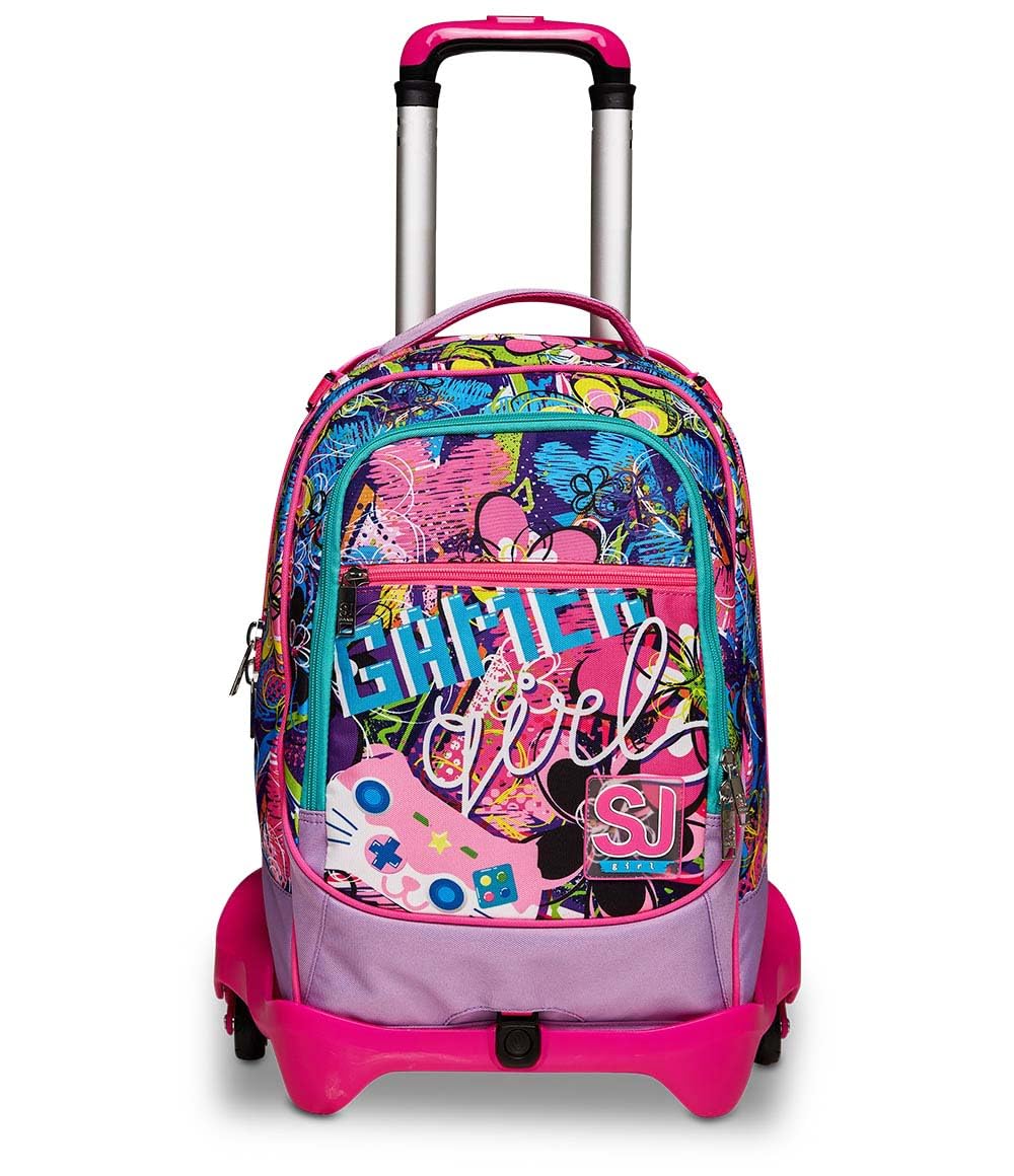 SJ GANG STYLE JAM GANG Jack 3wd Trolley, Unisex - Bambini e ragazzi, Viola, Taglia Unica