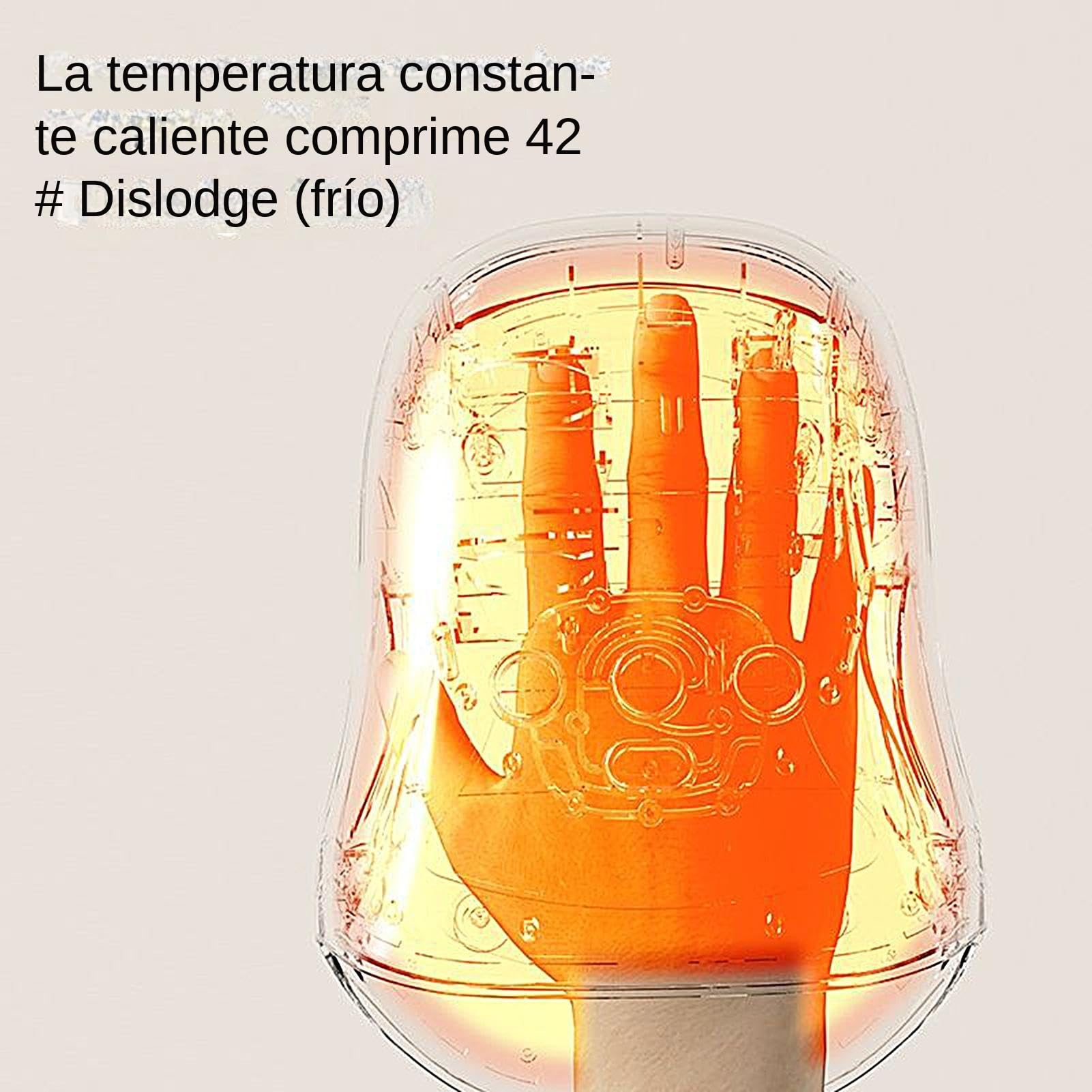 Masajeador De Manos Inalambrico | Masajeador De Manos Inalambrico Con Calefaccion - Máquina Recargable para Masajear Dedos y Palma en Madres Padres Atletas Adolescentes y Jóvenes