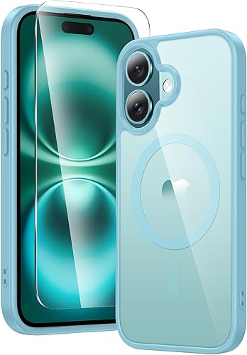 Miniatura 1572 de Fntcase Funda para iPhone 15 Plus y 14 Plus de 6.7 pulgadas, magnética, a prueba de golpes de grado militar, antiamarilleo, delgada, protectora