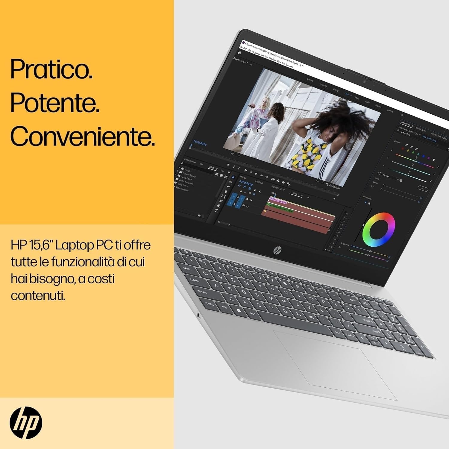 HP Laptop 15-fc0020sl 15.6" FHD AMD Ryzen 3 7320U 8GB 256GB Windows 11