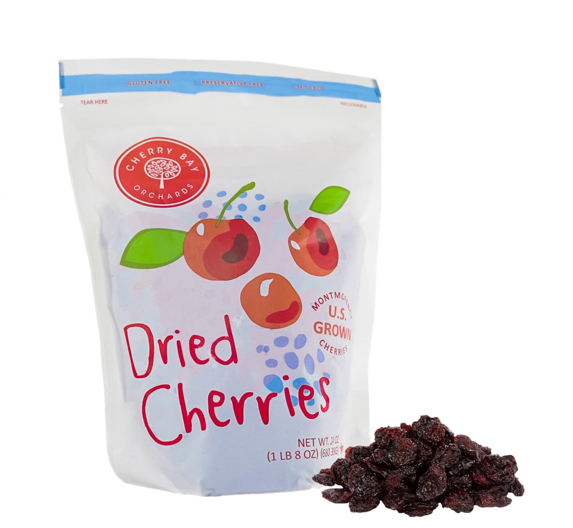 Amazon.com: Cherry Bay Orchards - Dried Montmorency Tart Cherries