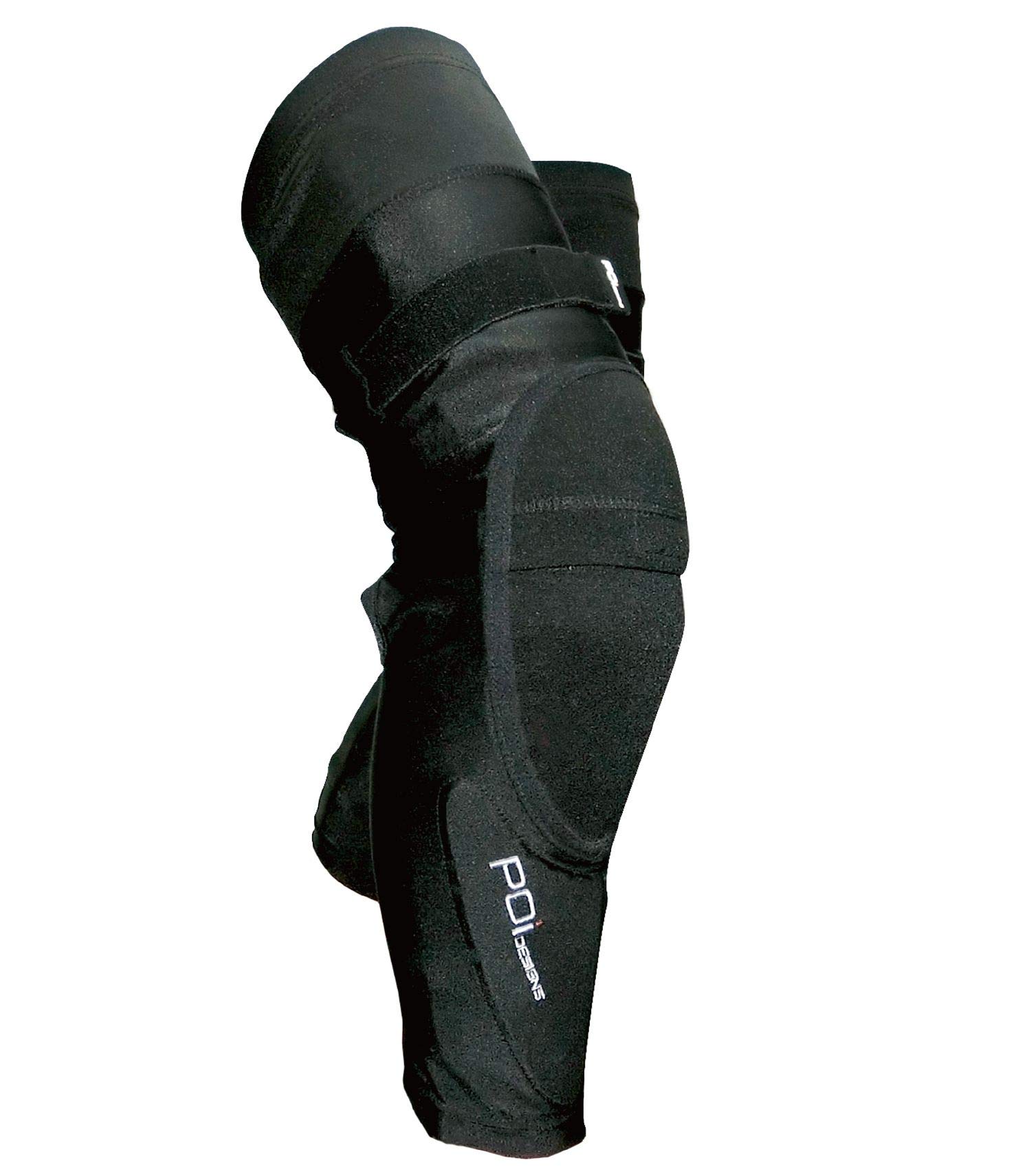 POI Designs P09ACC01402 BK L/XL Honeycomb Foam Leg Protector BK L/XL