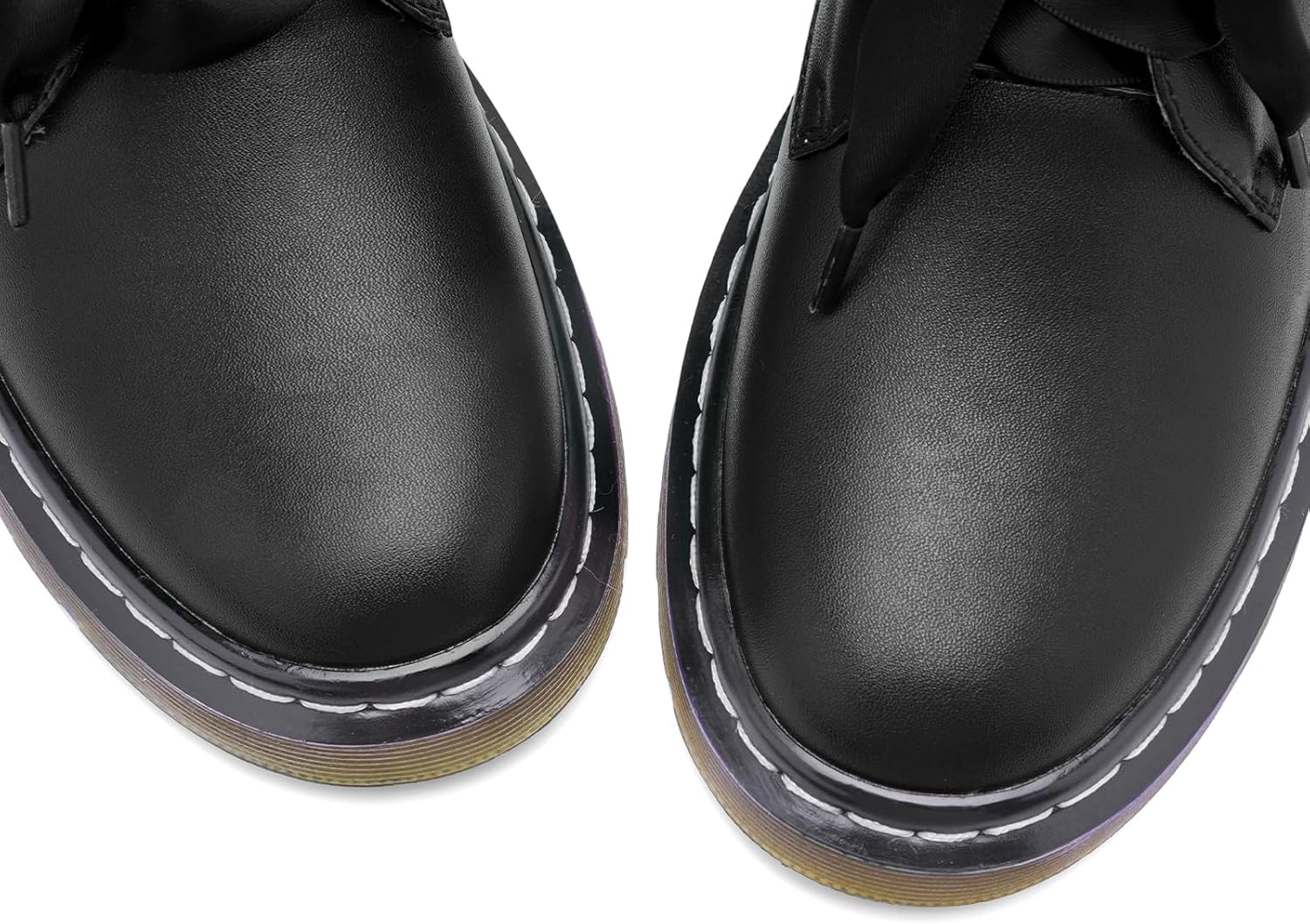 IMPREMEY Mary Janes Oxford Bow Flats Loafers Shoes for Women Round Toe Platform Non-Slip Comfortable Casual Cute Shoes - Image 5